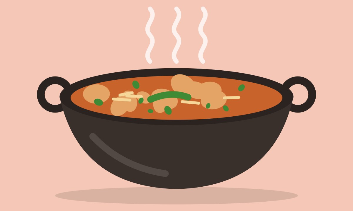 A drawing of Aloo ki Qatliyan