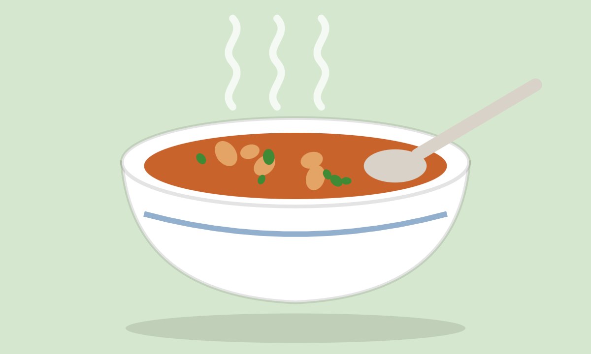A drawing of Carrot Soup