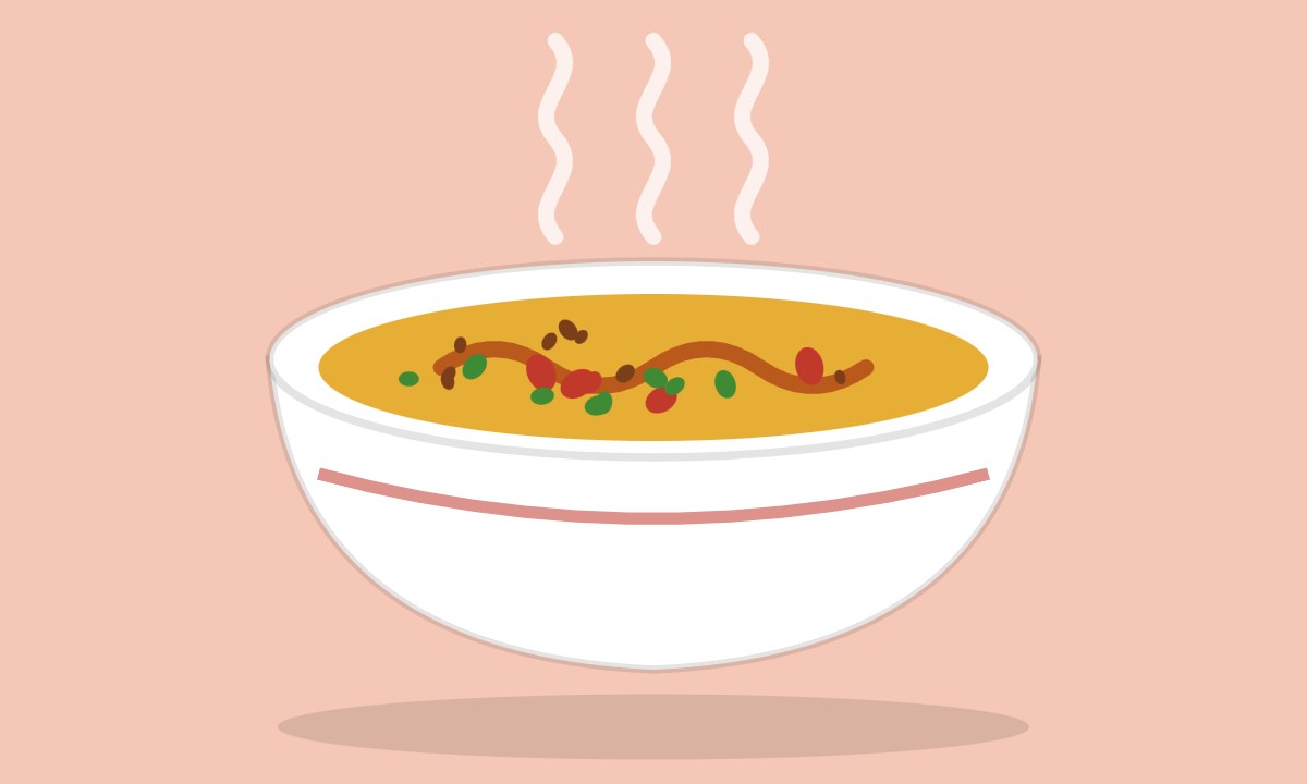 A drawing of Chana Masala