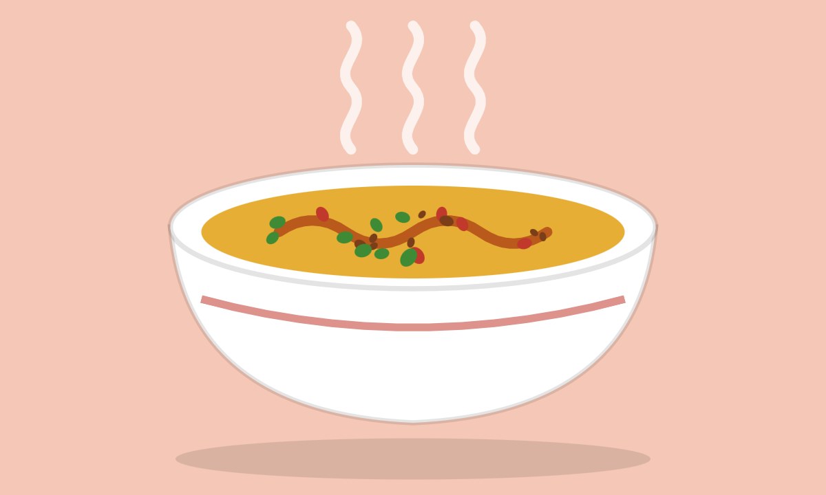 A drawing of Chanay ki Daal Gosht