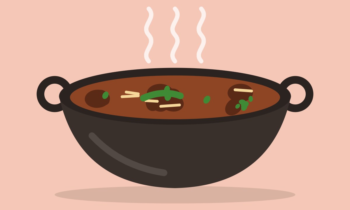 A drawing of Gobi Gosht
