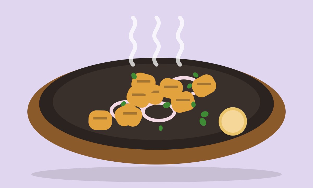 A drawing of Grilled Fish (Rawalpindi Style)