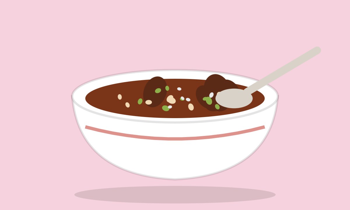 A drawing of Gulab Jamun