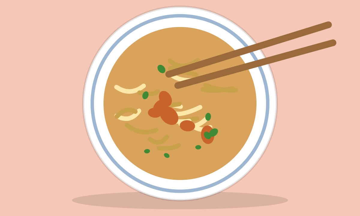 A drawing of Manchow Soup