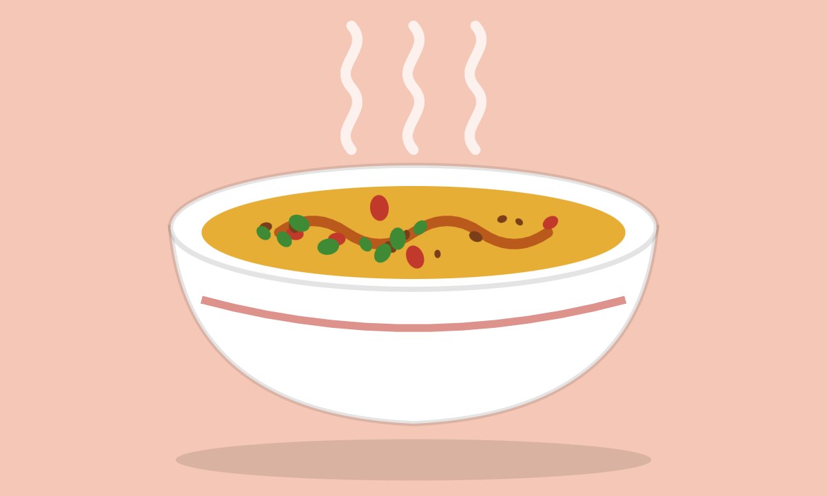 A drawing of Mix Daal