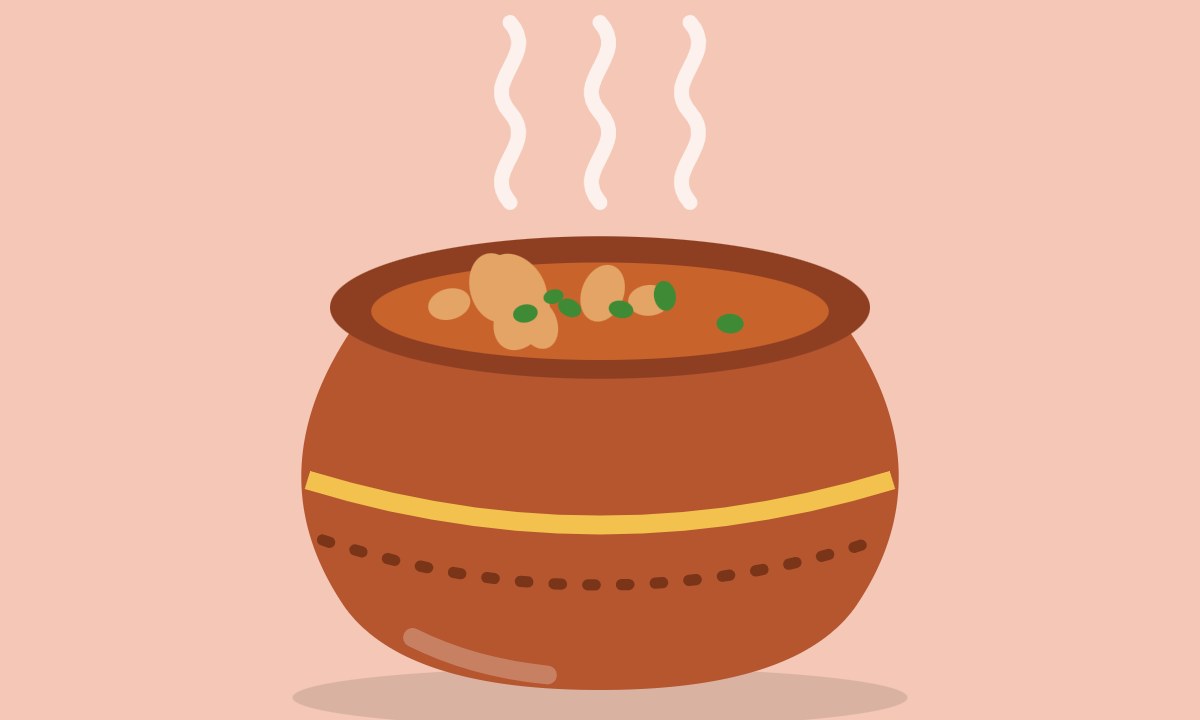 A drawing of Mix Sabzi