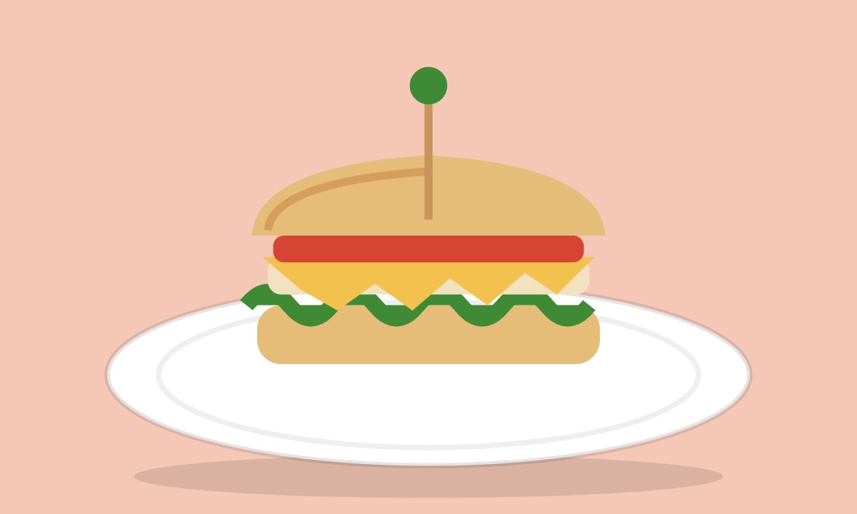 A drawing of Panini Grilled Chicken