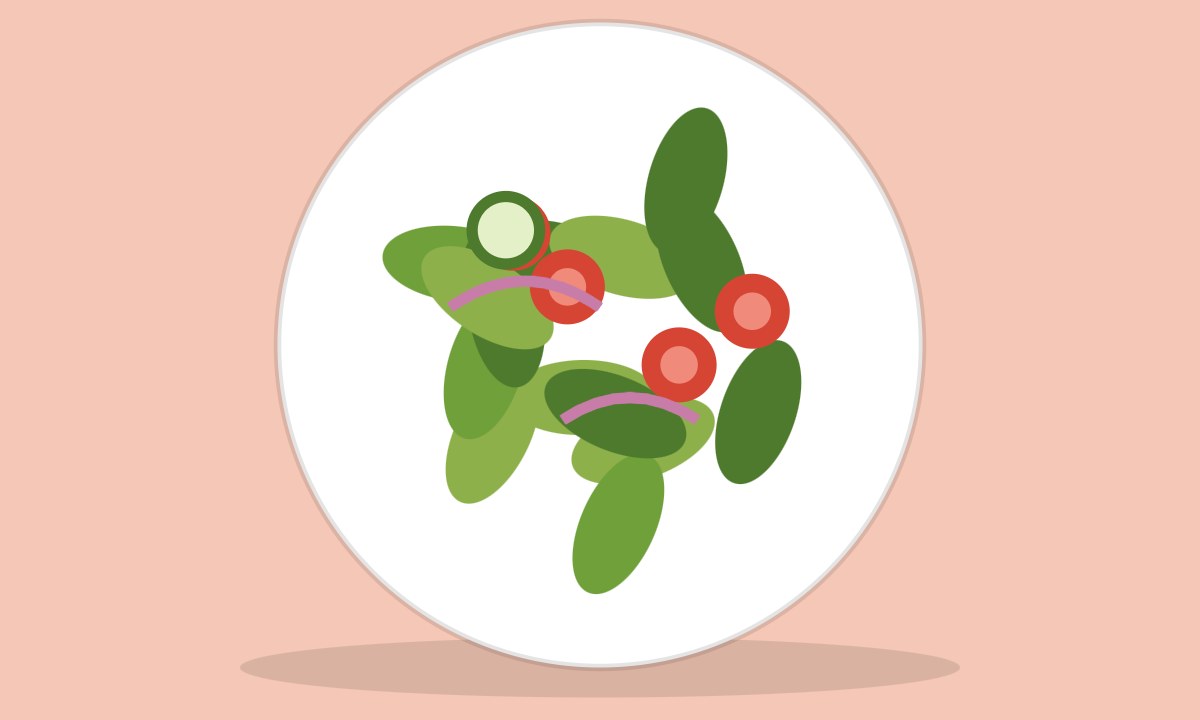 A drawing of Russian Salad